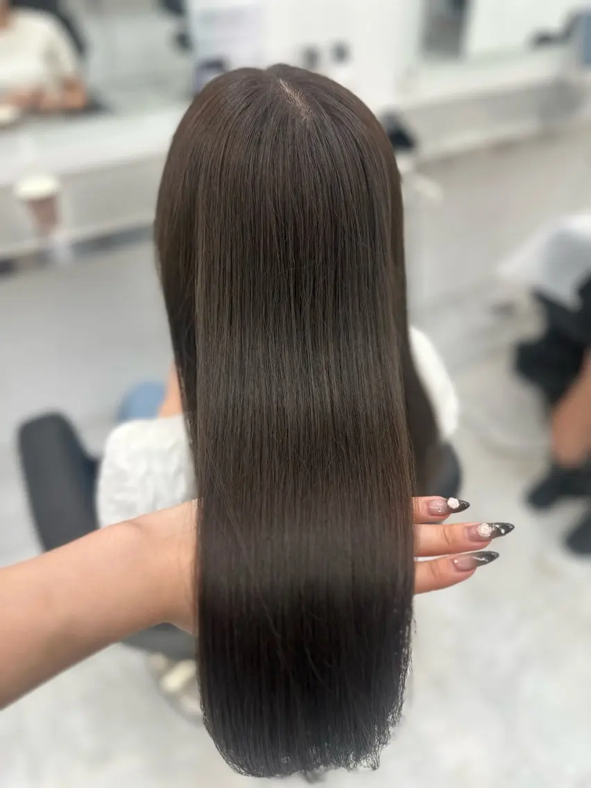 ロング カラー ヘアカラー ヘアセット 上品モテヘア🩶 karen🩶のヘアスタイル