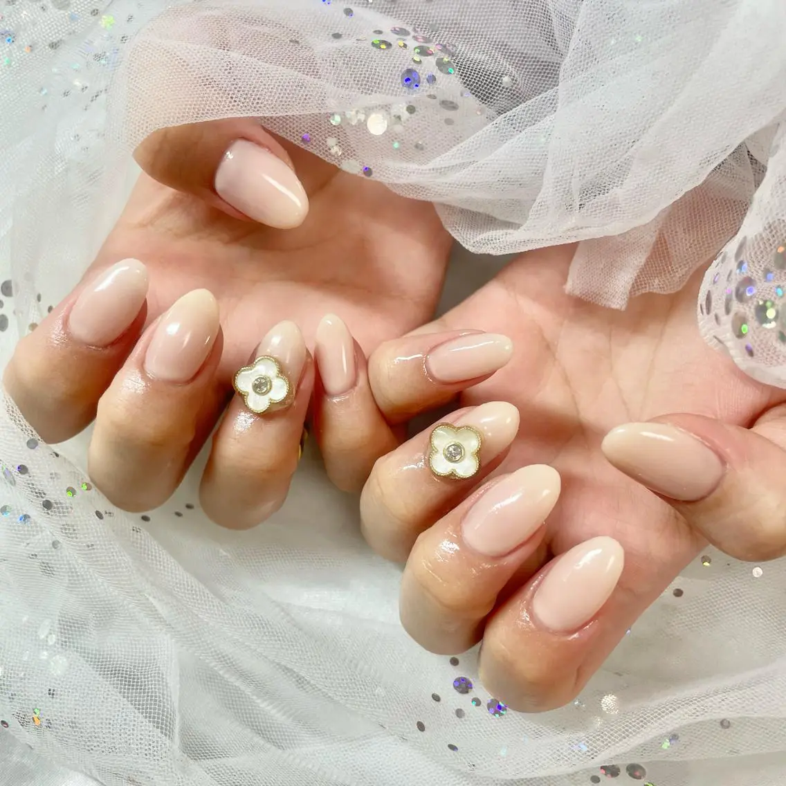 ネイル ワンカラーネイル ハンドネイル 🎀AYAKO 🎀中韓ネイルのネイルデザイン