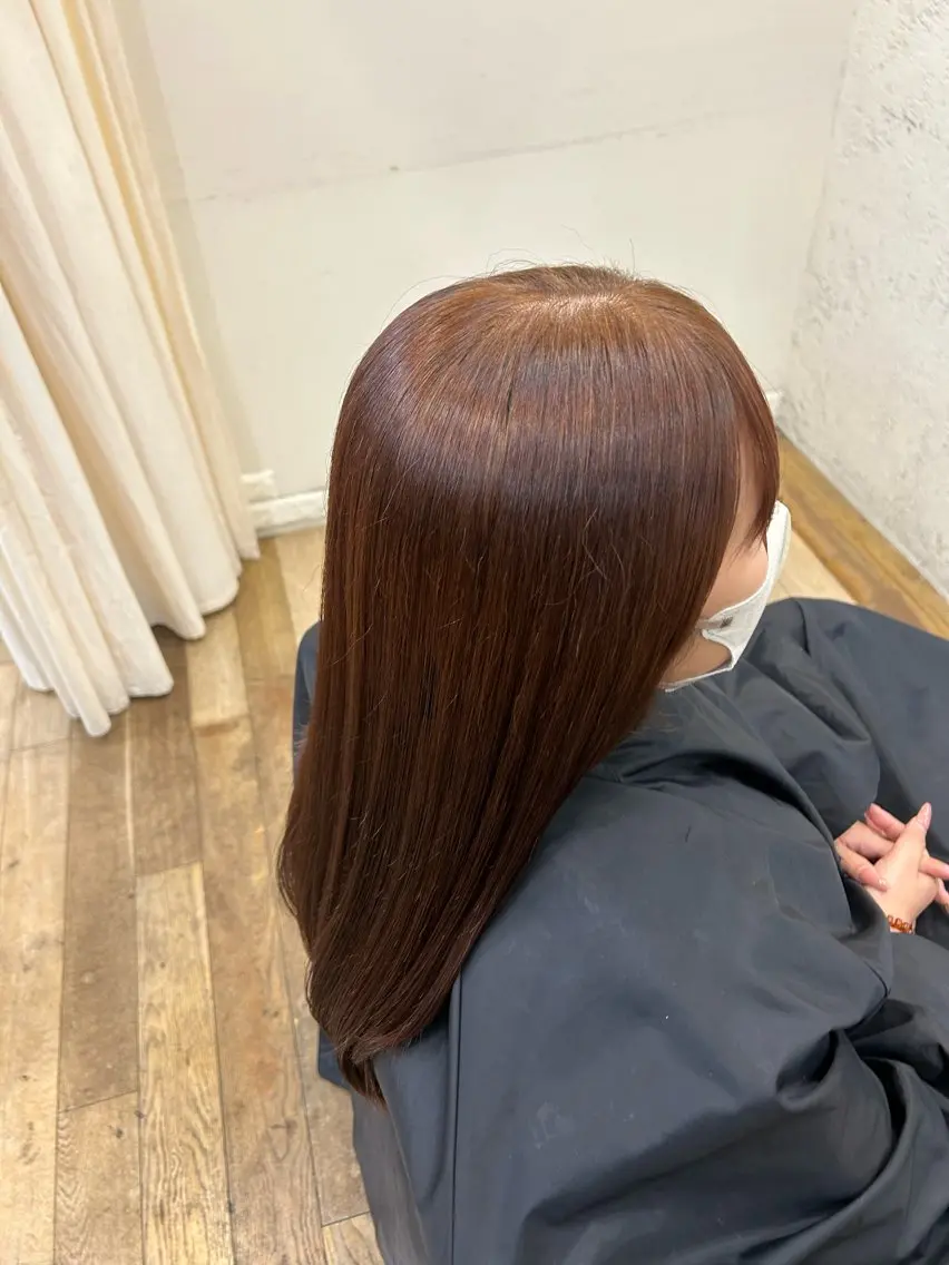 カラー TIDE HAIR 未空のヘアスタイル