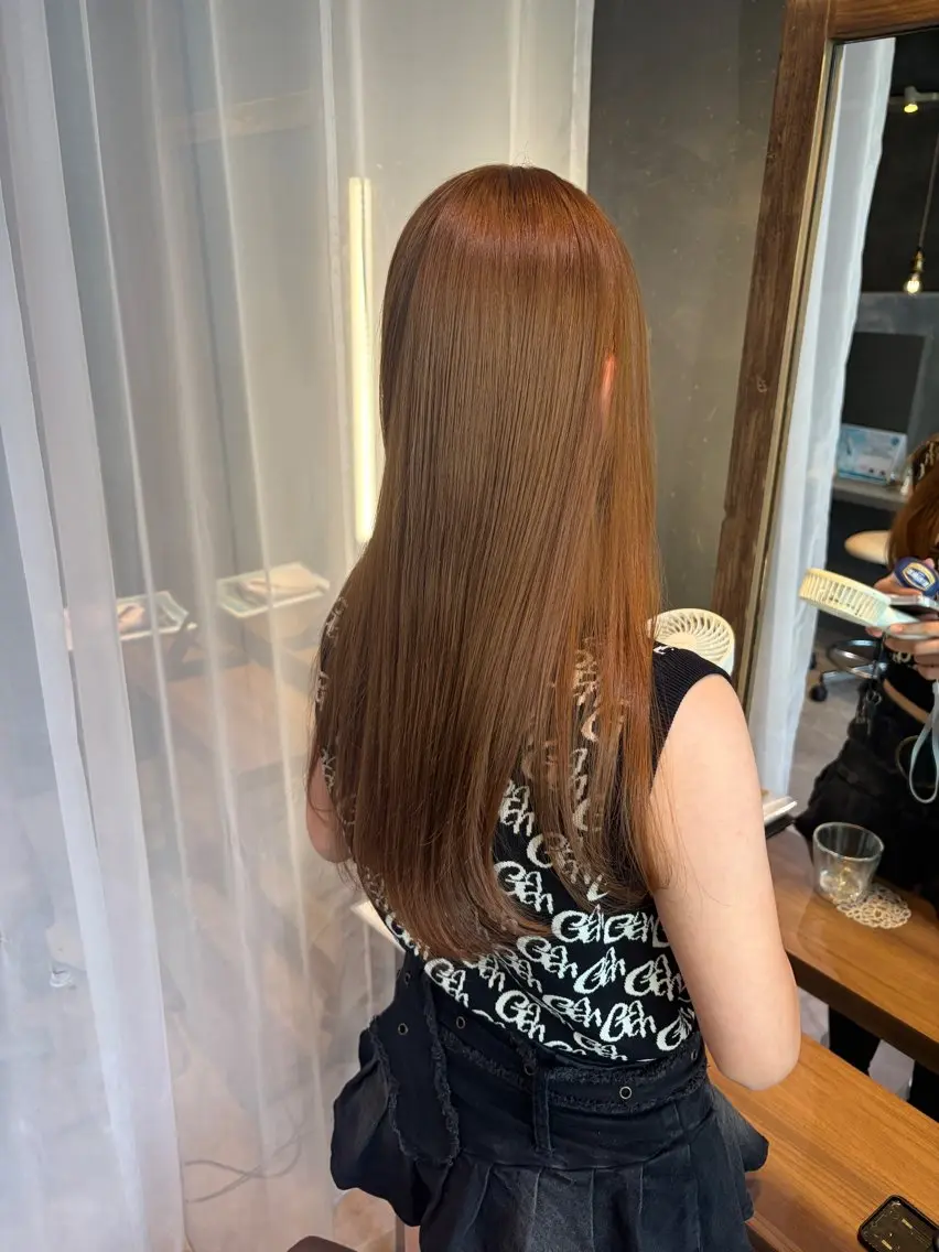 ロング カット ヘアカラー 山本 夏樹のヘアスタイル