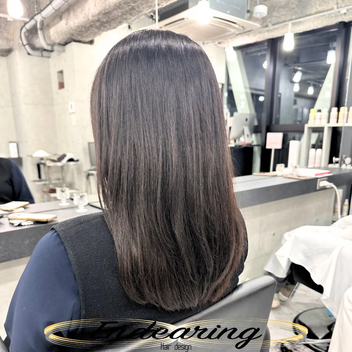 ロング レイヤーカット ロング カット ヘアカラー Endearing 銀座/レイヤーカットのヘアスタイル