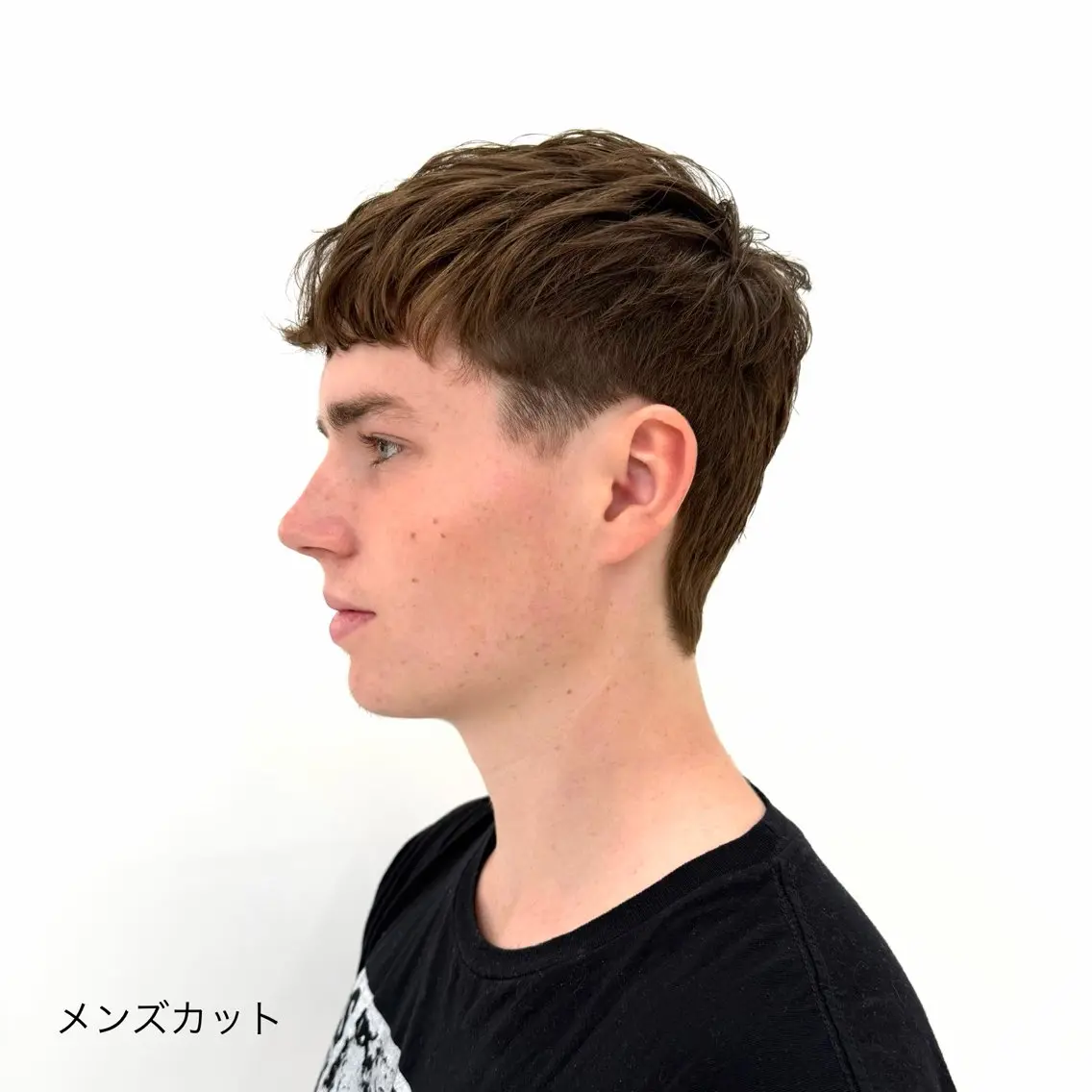 ショート メンズ レイヤーカット 海外ヘア / Juanのヘアスタイル