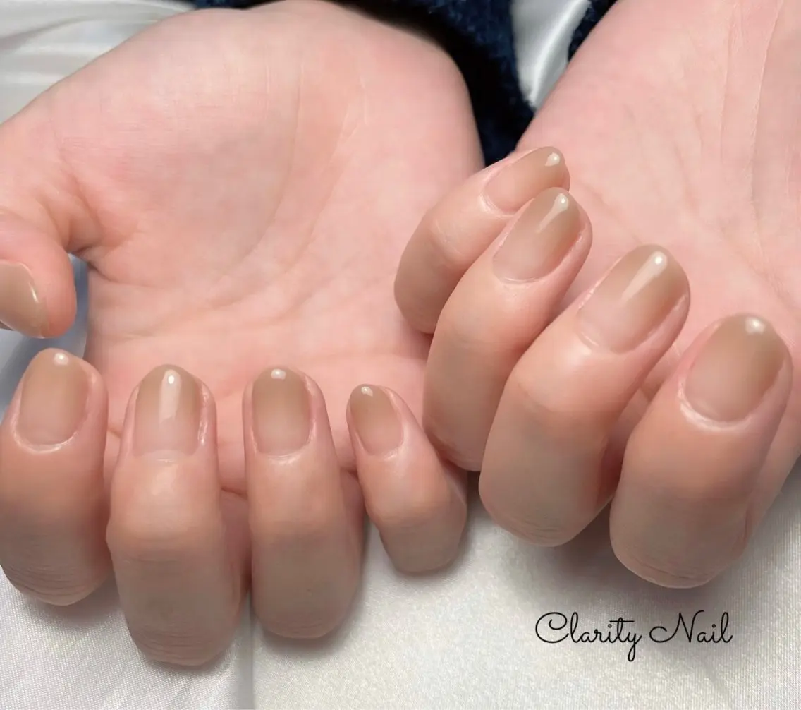 ネイル グラデーション ハンドネイル Clarity Nailのネイルデザイン
