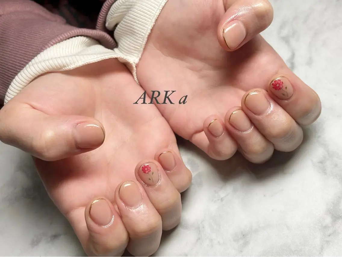 ネイル ハンドネイル ARKα Nishiのネイルデザイン