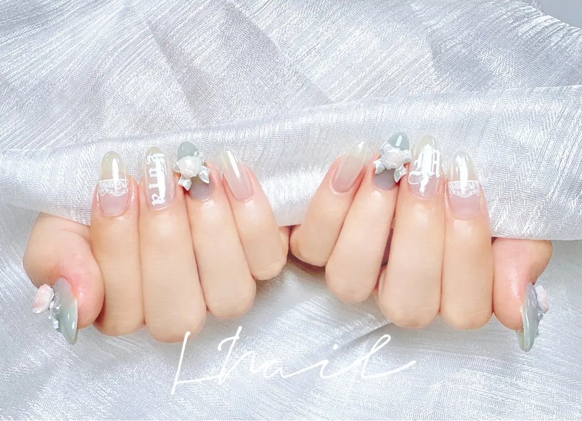 ネイル 持ち込み ハンドネイル ハンドケア L. Nailのネイルデザイン
