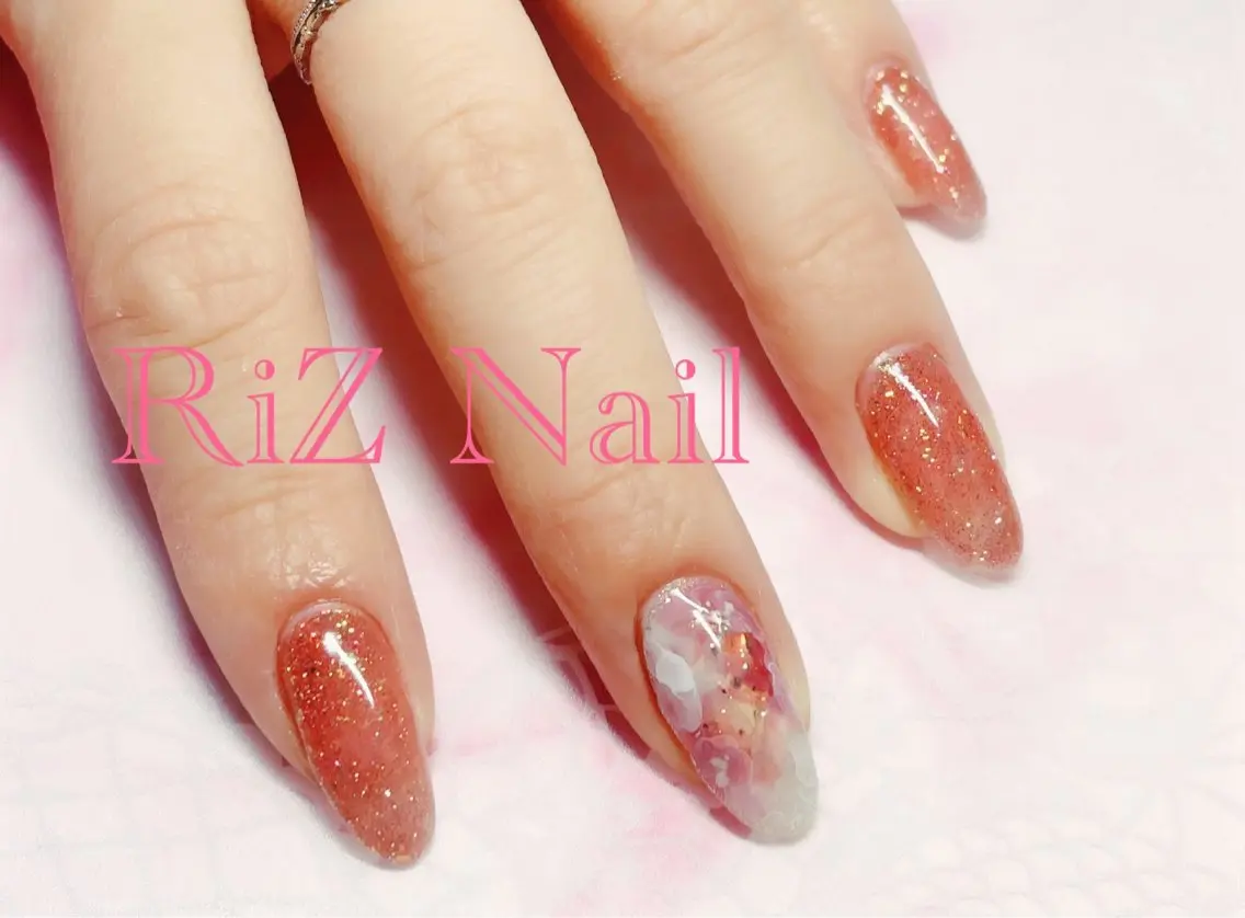 ネイル ニュアンスネイル RiZ nail salonのネイルデザイン