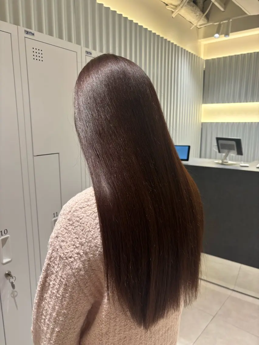 ロング カラー ヘアアレンジ ヘアカラー トリートメント ヘッドスパ ヘアセット 押切 響　のヘアスタイル