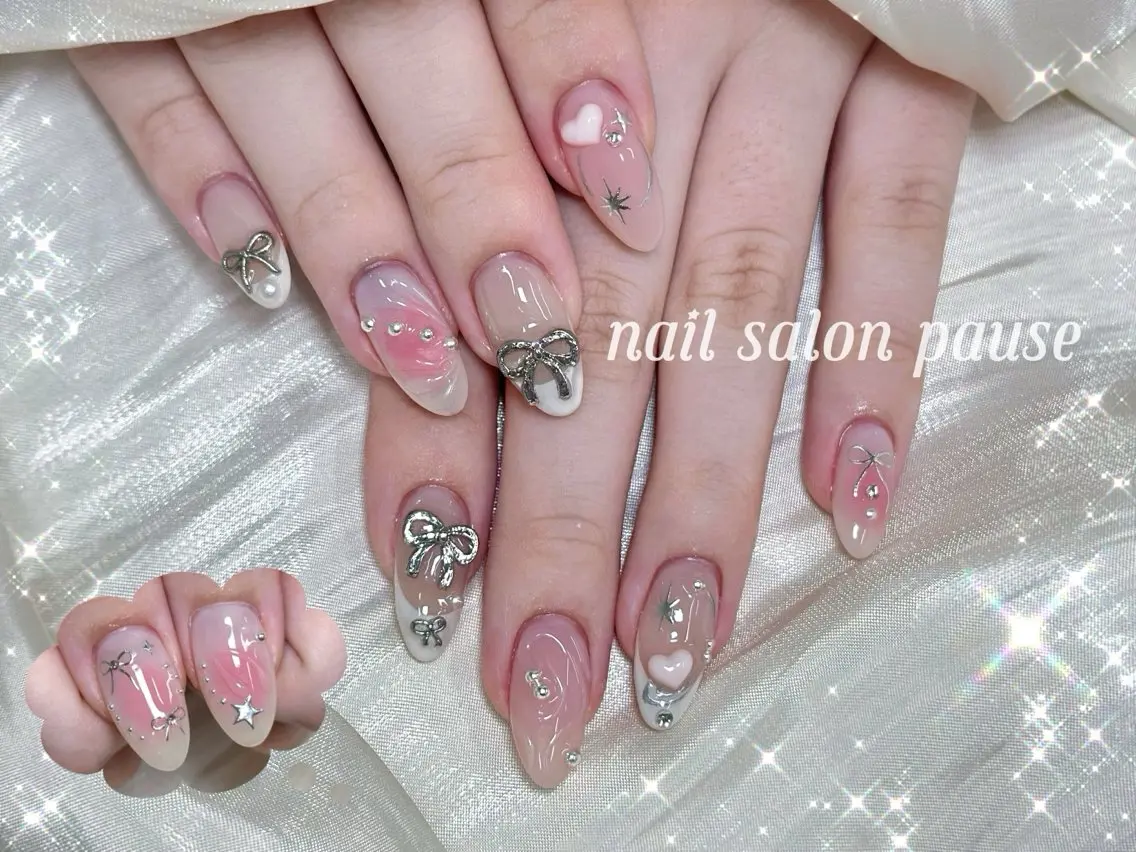 ネイル ハンドネイル ハンドケア nail salon pause✨のネイルデザイン