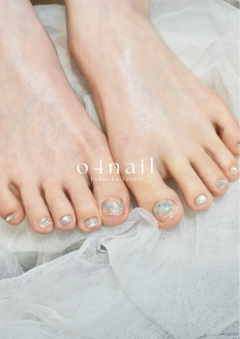 ネイル フットネイル o4nail___ ARISAのネイルデザイン