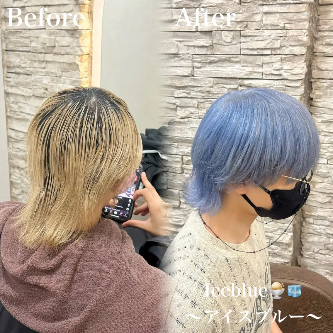 ショート カラー メンズ メンズブリーチ ブリーチ ケアブリーチ 透明感カラー シルバー ヘアカラー Yuna 🪐PSY【サイ】のヘアスタイル