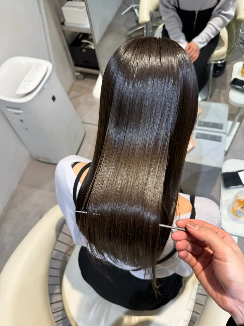ミディアム カラー カット ヘアカラー トリートメント 💎透明感カラー特化 💎TAISEIのヘアスタイル
