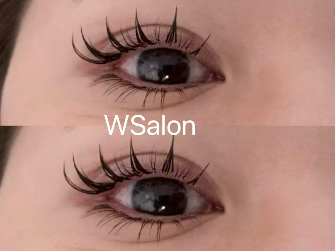 マツエク・マツパ 付け放題 バインドロック カラーマツエク フラットラッシュ 韓国風マツエク W Salon アイラッシュのマツエク・マツパデザイン