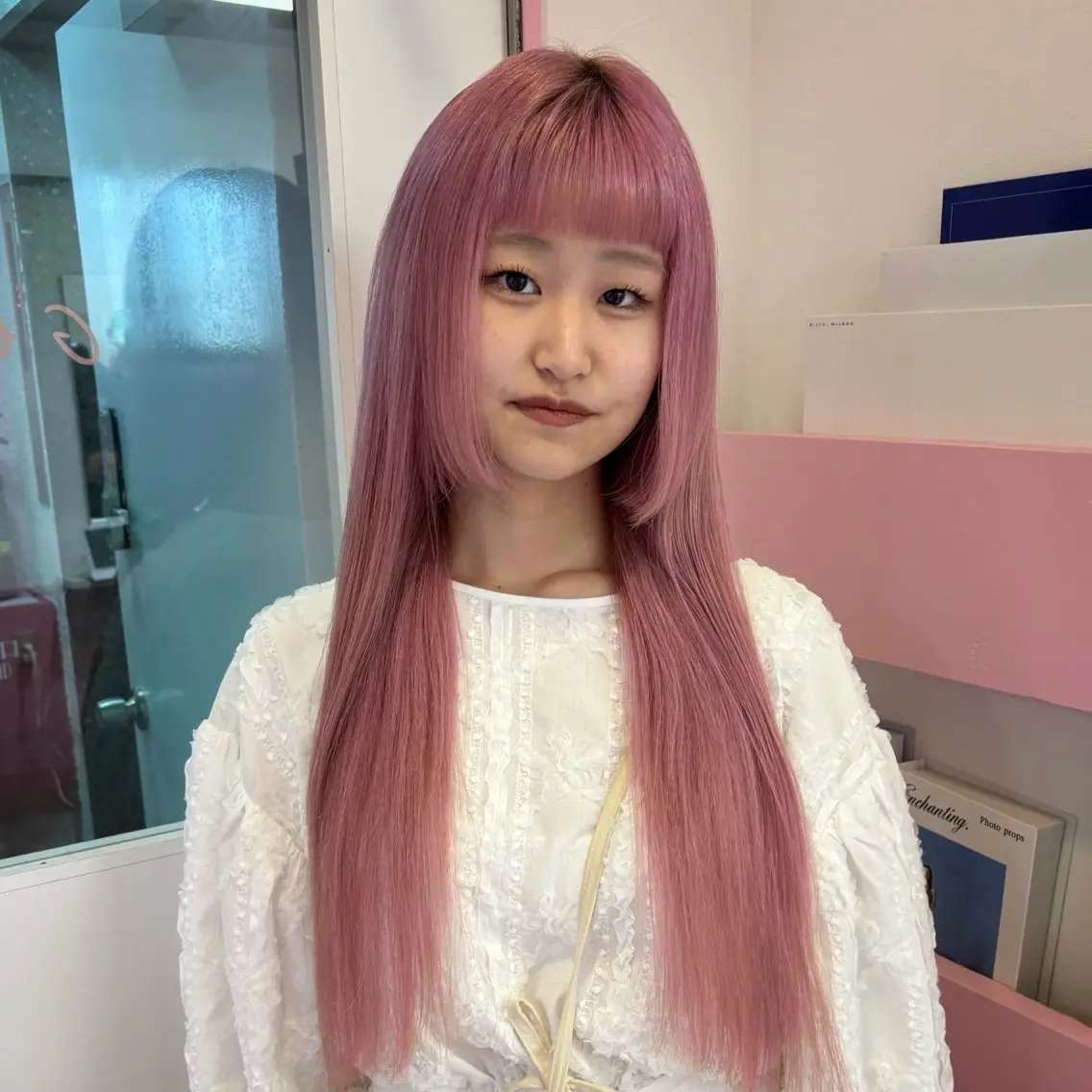 ロング カラー メイ ☪️のヘアスタイル