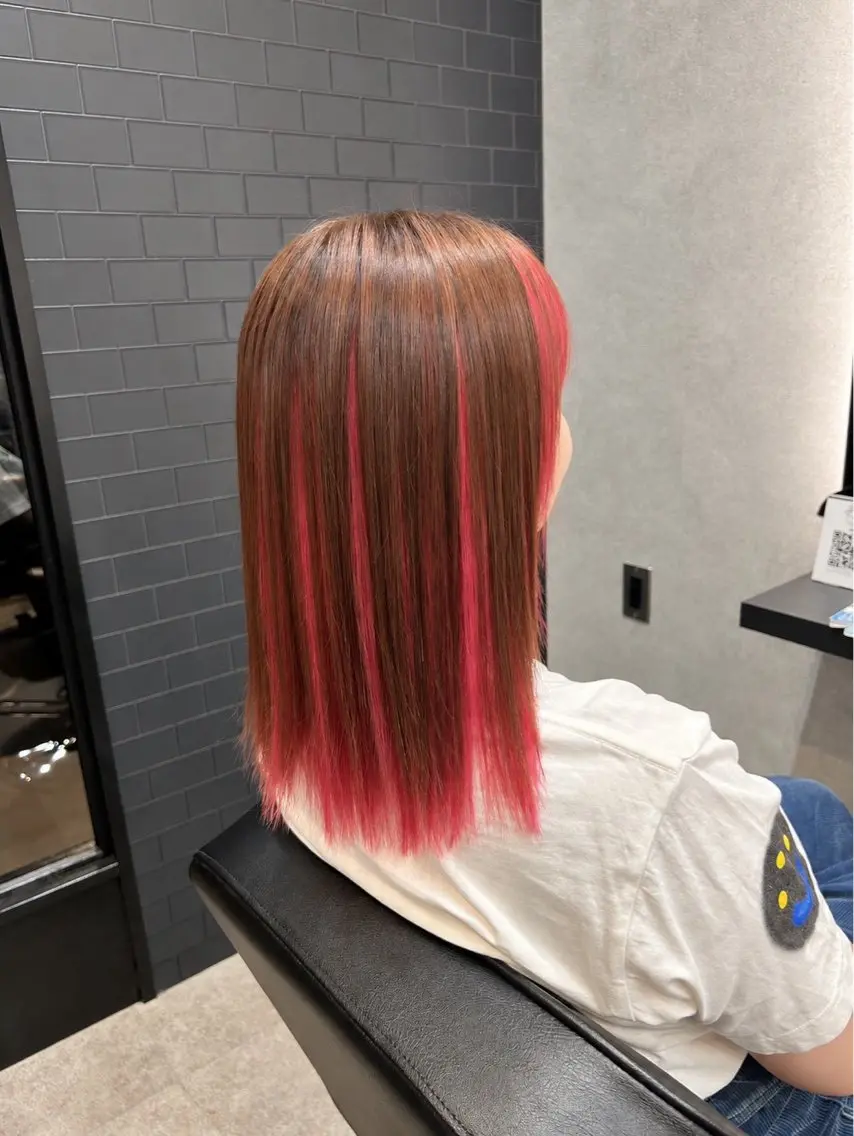 ミディアム カラー ヘアアレンジ カット ヘアカラー トリートメント 祐樹/透明感カラー/ 髪質改善/似合わせのヘアスタイル