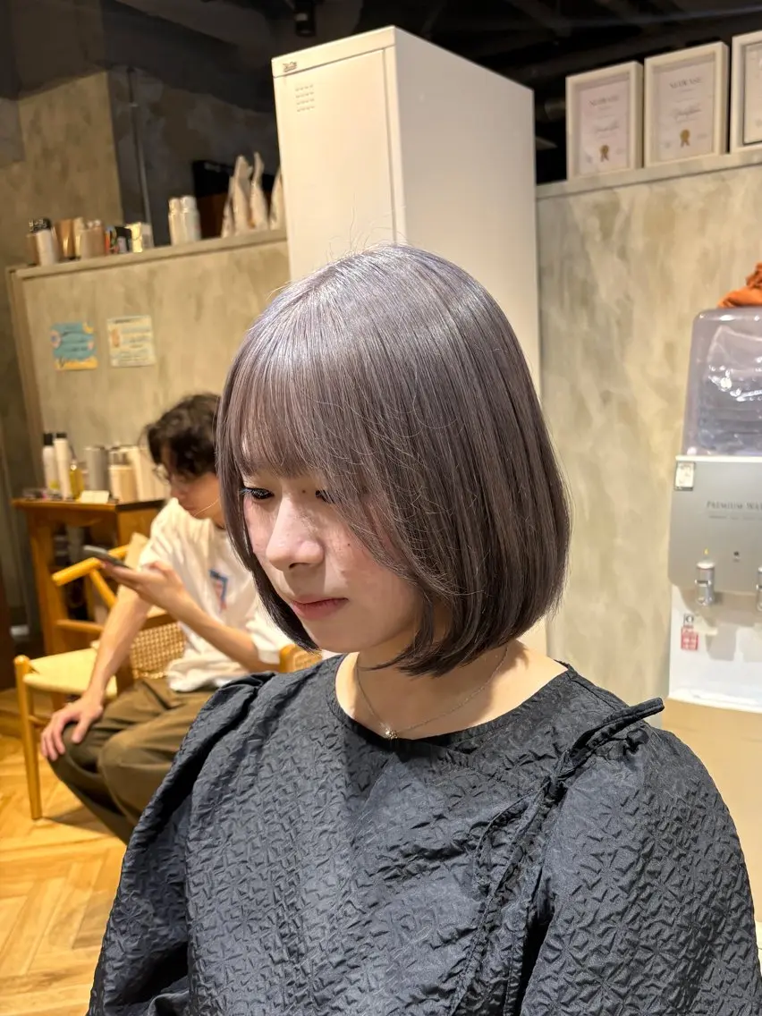 ショート カット ヘアカラー 相宮 優羽のヘアスタイル