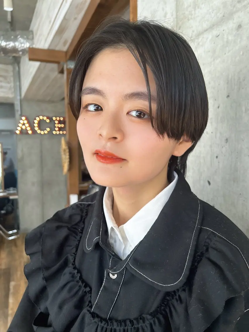 ショート カラー カット ヘアカラー トリートメント 🎨デザイン🥇 美髪・艶髪 日暮千敬のヘアスタイル