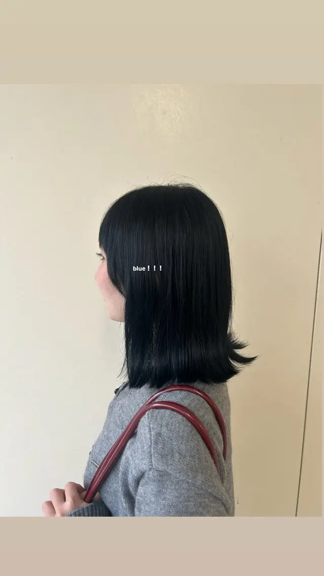 ミディアム カラー ヘアカラー カシェリタ🌛 ハルナのヘアスタイル