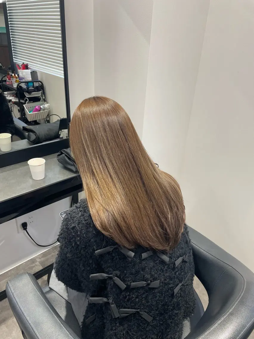 ロング カラー 🤍透明感推しカラー 🤍yui‪💞✨のヘアスタイル