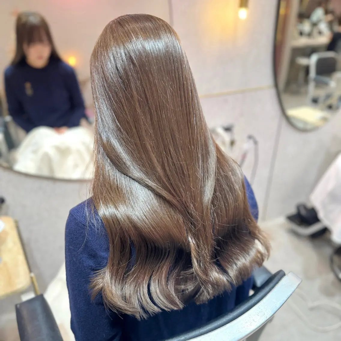 ロング カット ヘアカラー トリートメント 🎀しゅな/韓国 レイヤー/透明感♡のヘアスタイル