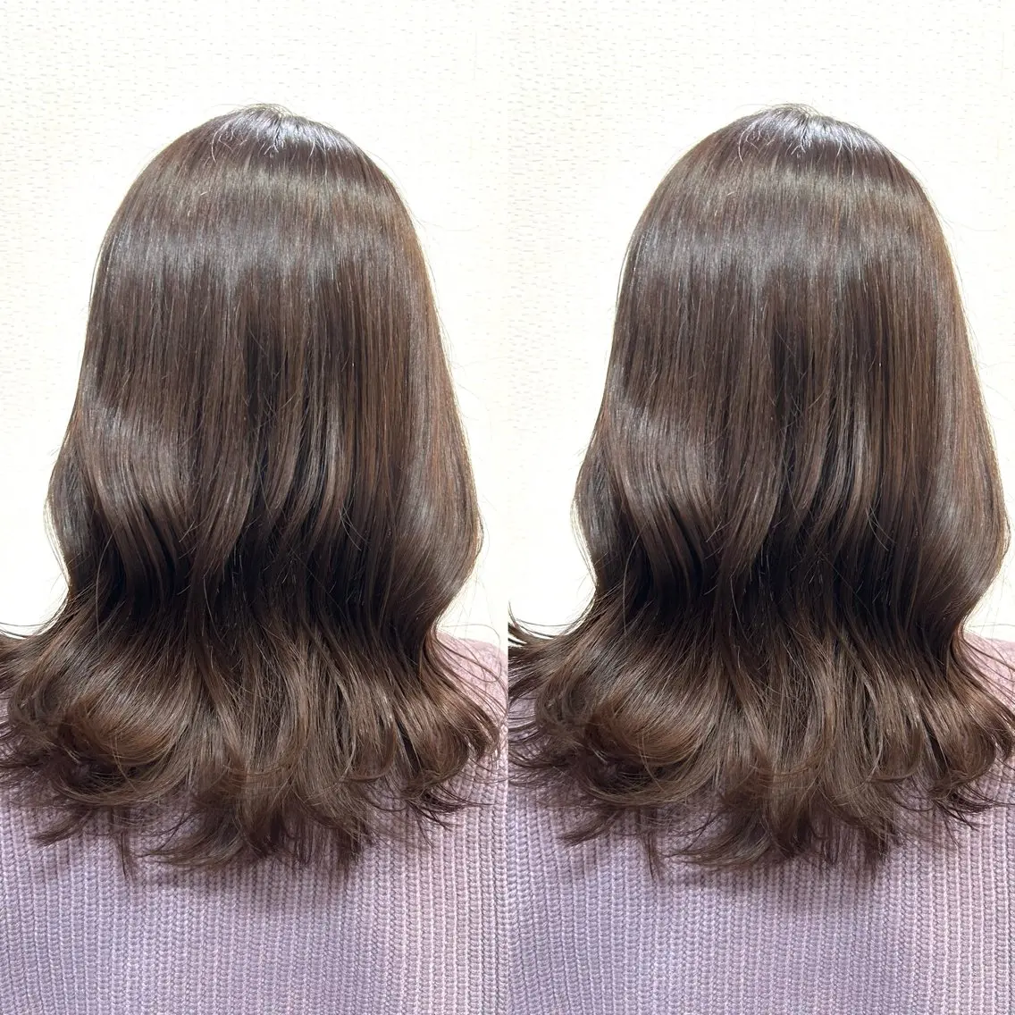 セミロング カット トリートメント 2ヵ月先までまとまる レイヤー🫧若葉🪞のヘアスタイル