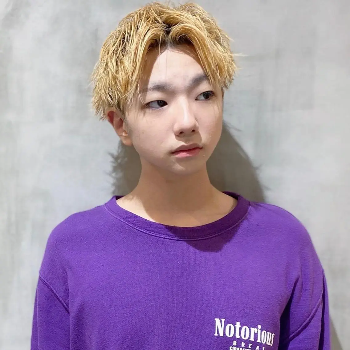ショート カラー メンズ カット ヘアカラー ill副店長 立和田純也のヘアスタイル