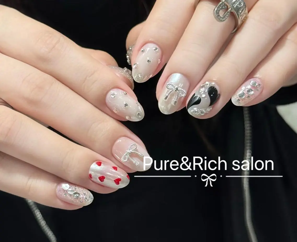 ネイル ハンドネイル Pure&Rich Nailのネイルデザイン