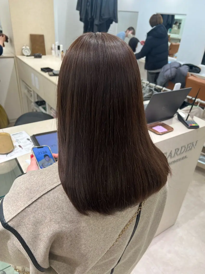 セミロング 高橋 駿斗のヘアスタイル