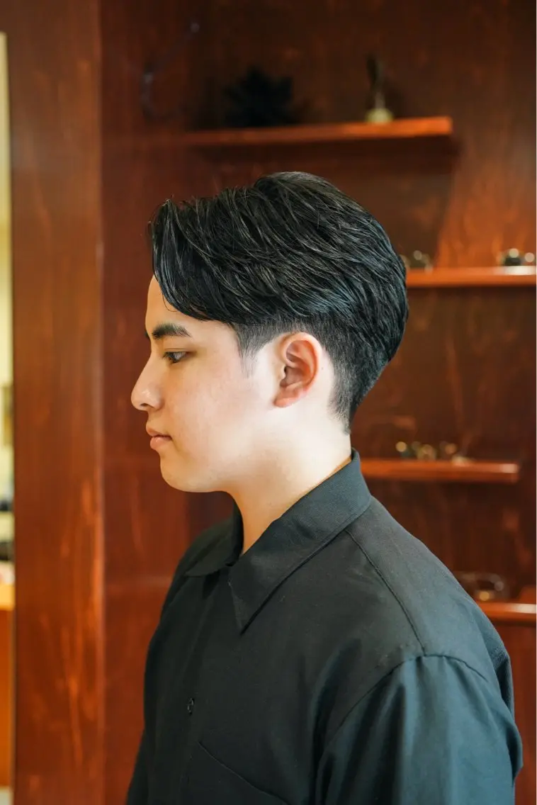 メンズ カット パーマ 20代 オトナヘア いしだ りょうのヘアスタイル