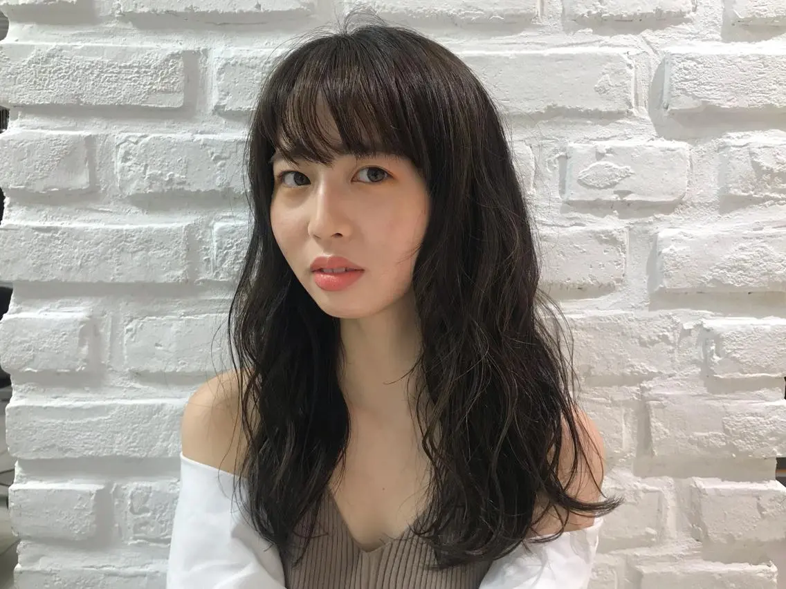 ロング ヘアアレンジ ヘアセット 【暖色カラー特化】 中山由梨のヘアスタイル