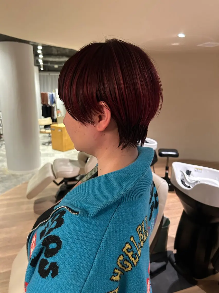 ショート 佐藤 来輝のヘアスタイル