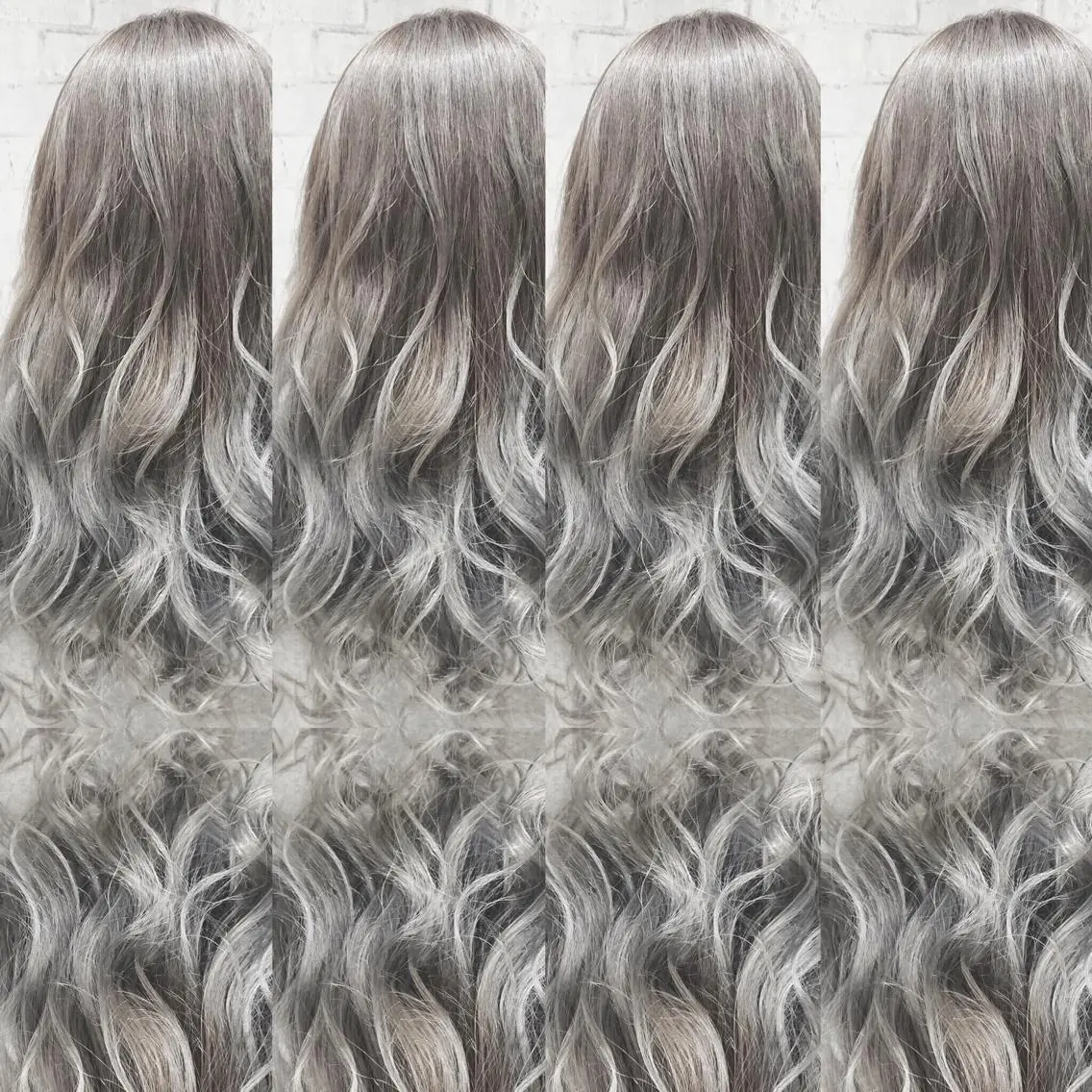 ロング カラー ヘアアレンジ ブリーチ グラデーションカラー ヘアカラー トリートメント 秋山 幸太のヘアスタイル