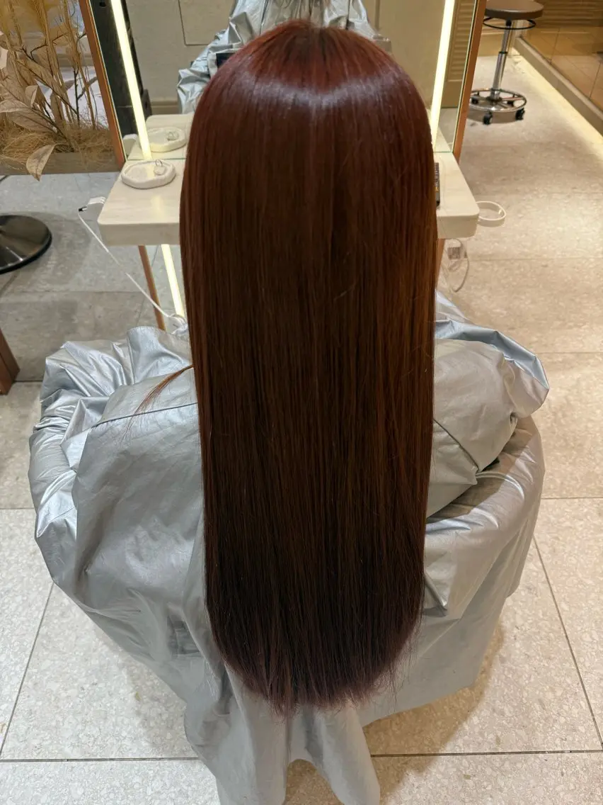 ロング カラー ヘアカラー Risa Cole渋谷🐈‍⬛のヘアスタイル
