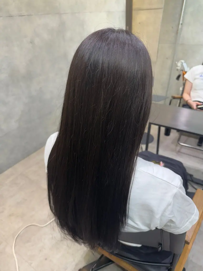 ロング カラー 透明感カラー 表参道｜美髪縮毛 ｜ kotaroのヘアスタイル