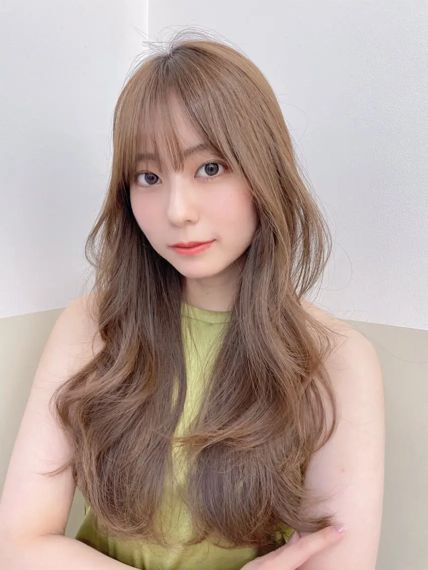 ロング 髪質改善/艶カラー✨ 𝔂𝓾𝓴𝓲のヘアスタイル