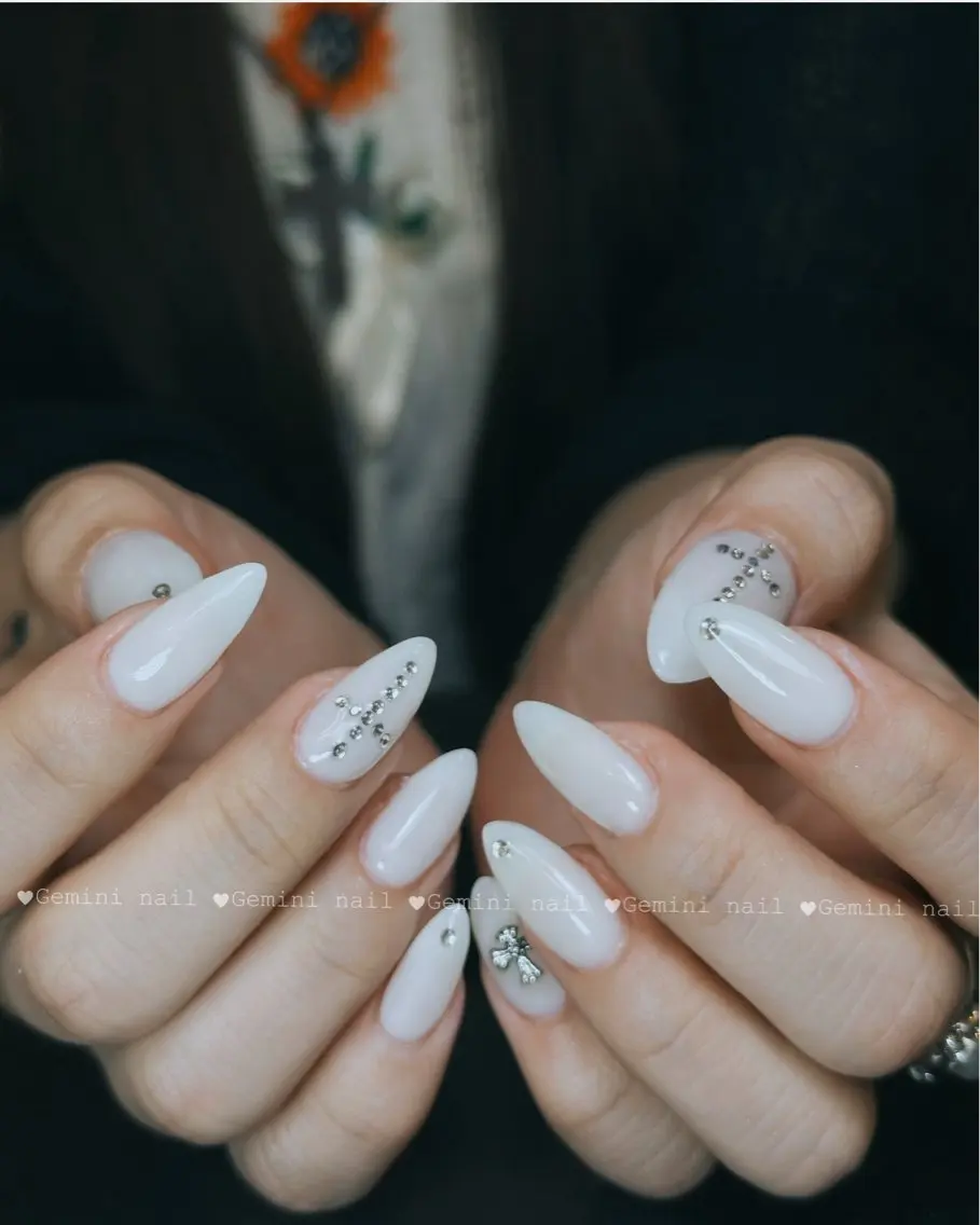ネイル ネイルチップ Gemini nail.Yukiのネイルデザイン