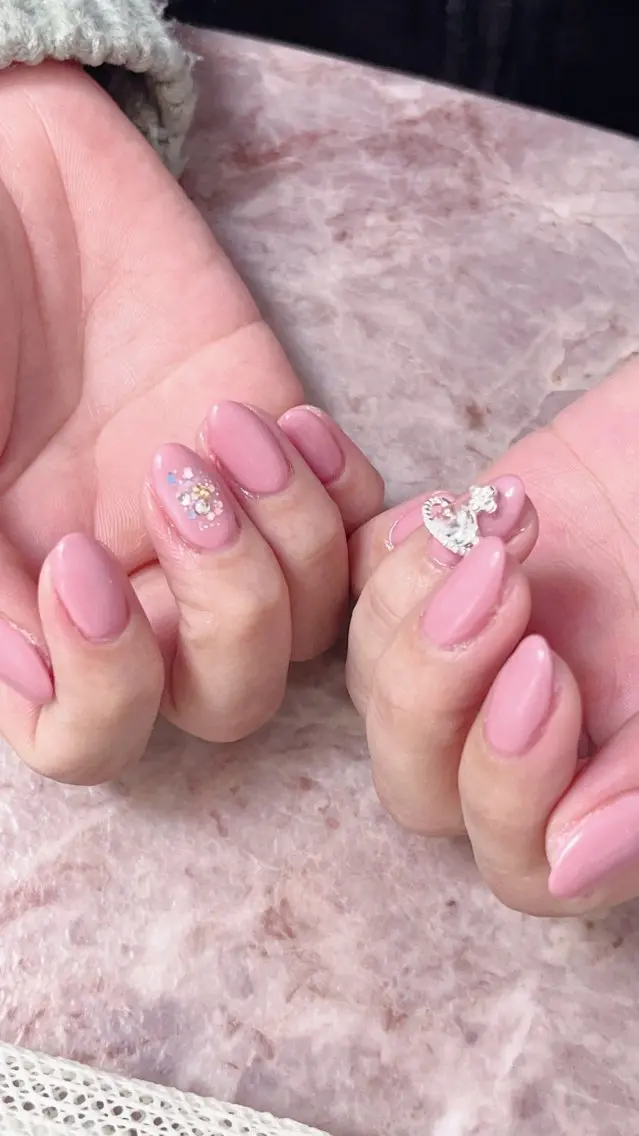 ネイル ピンク Will nail salonのネイルデザイン
