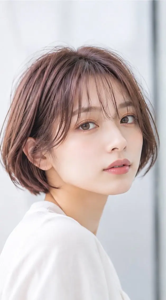 ショート ヘアカラー トリートメント Garden 浅草蔵前のヘアスタイル