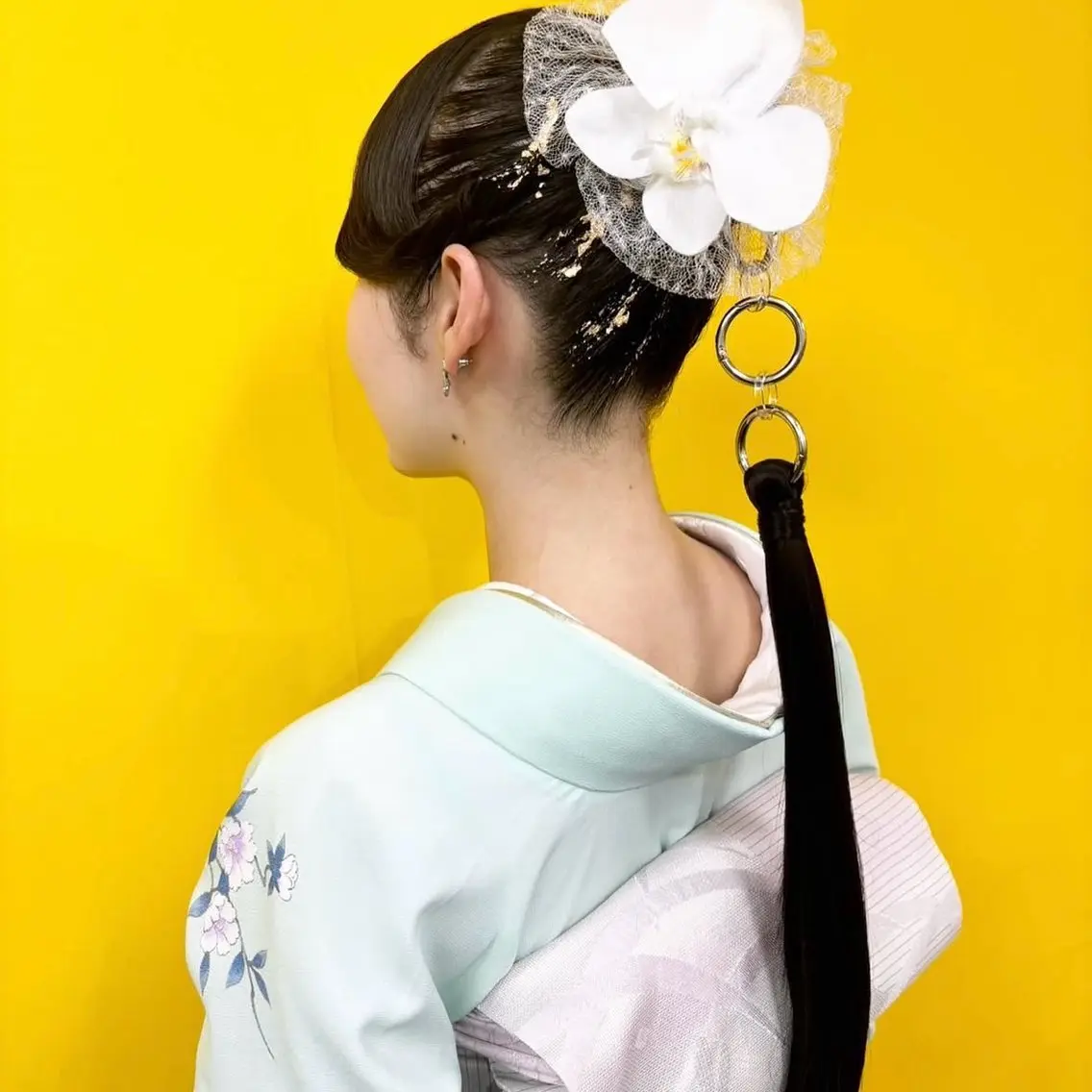 ロング ヘアアレンジ ヘアセット 新宿|ヘアセット専門 |aira*。゚のヘアスタイル