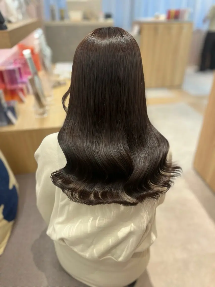 ロング カラー ヘアカラー merc.🐑🤍 山口夏希のヘアスタイル