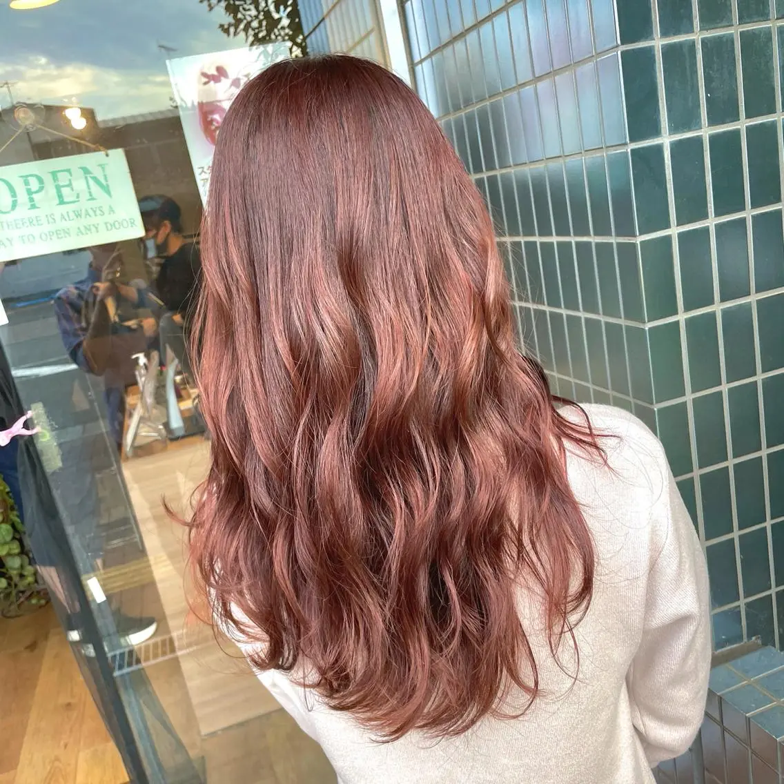 ロング カラー カット ヘアカラー トリートメント ish by fan .代表✂️木谷宏夢のヘアスタイル