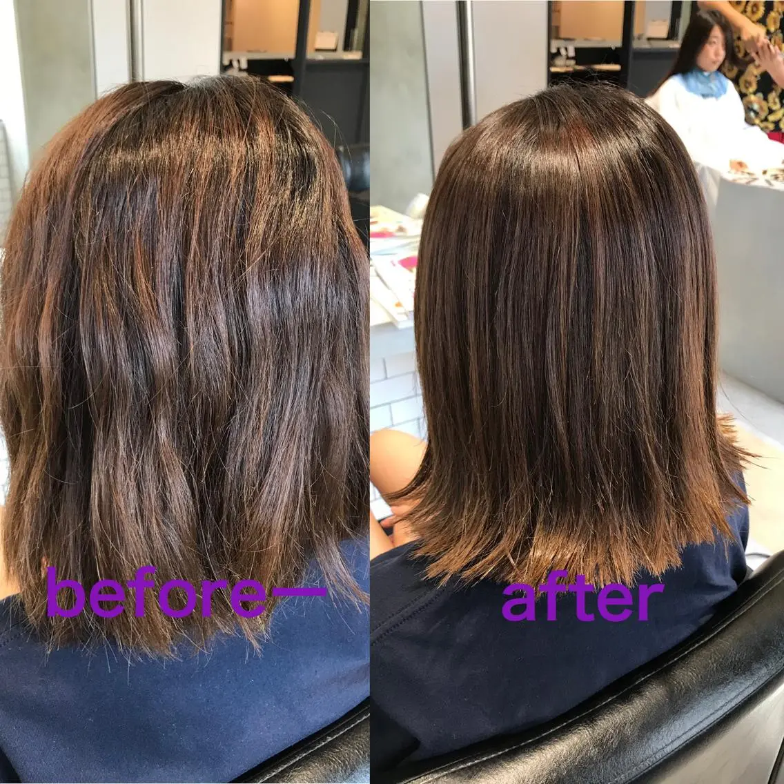セミロング パーマ Ｋ Ｋのヘアスタイル