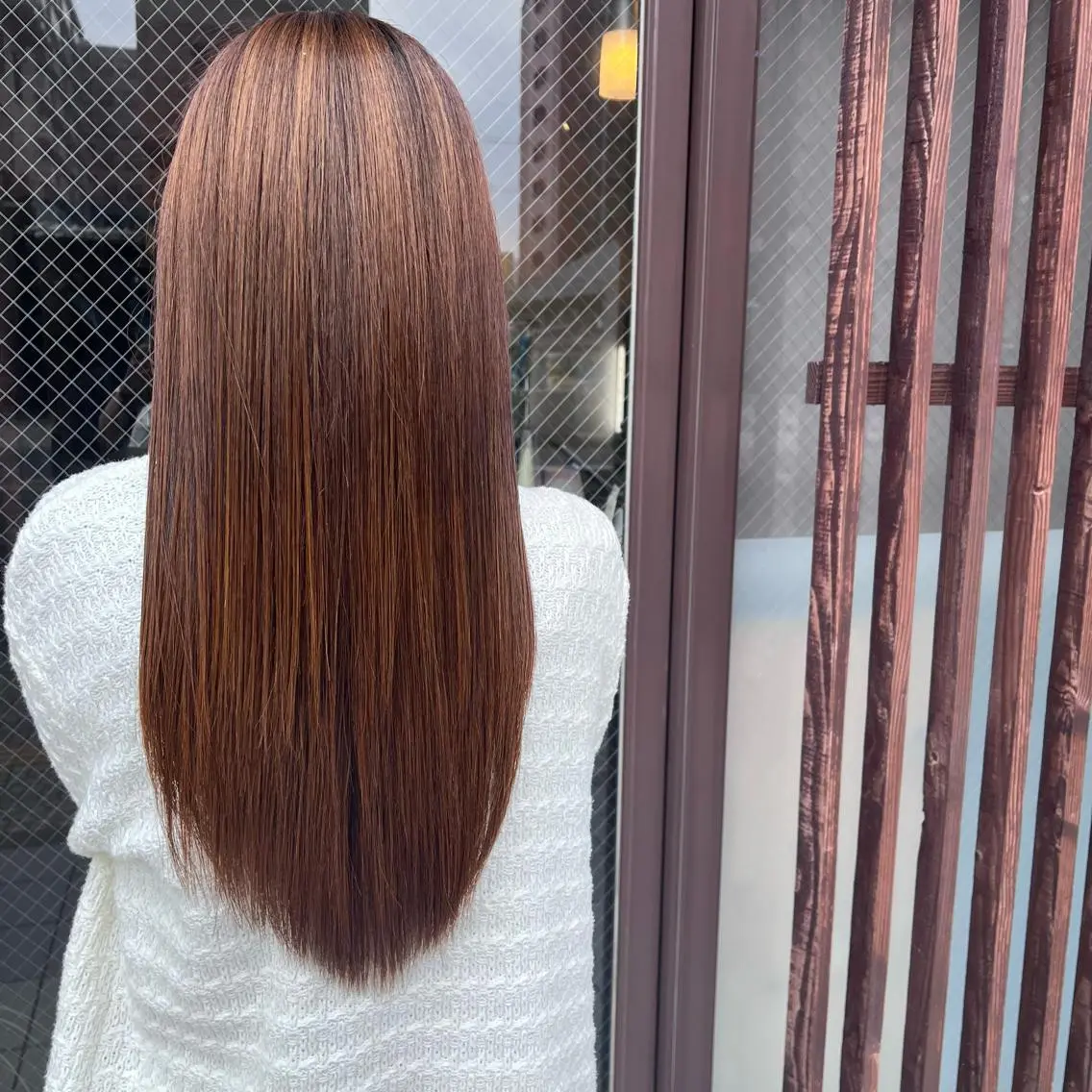 ロング トリートメント ヘアカラー トリートメント Glanz hair 坂牛匠のヘアスタイル