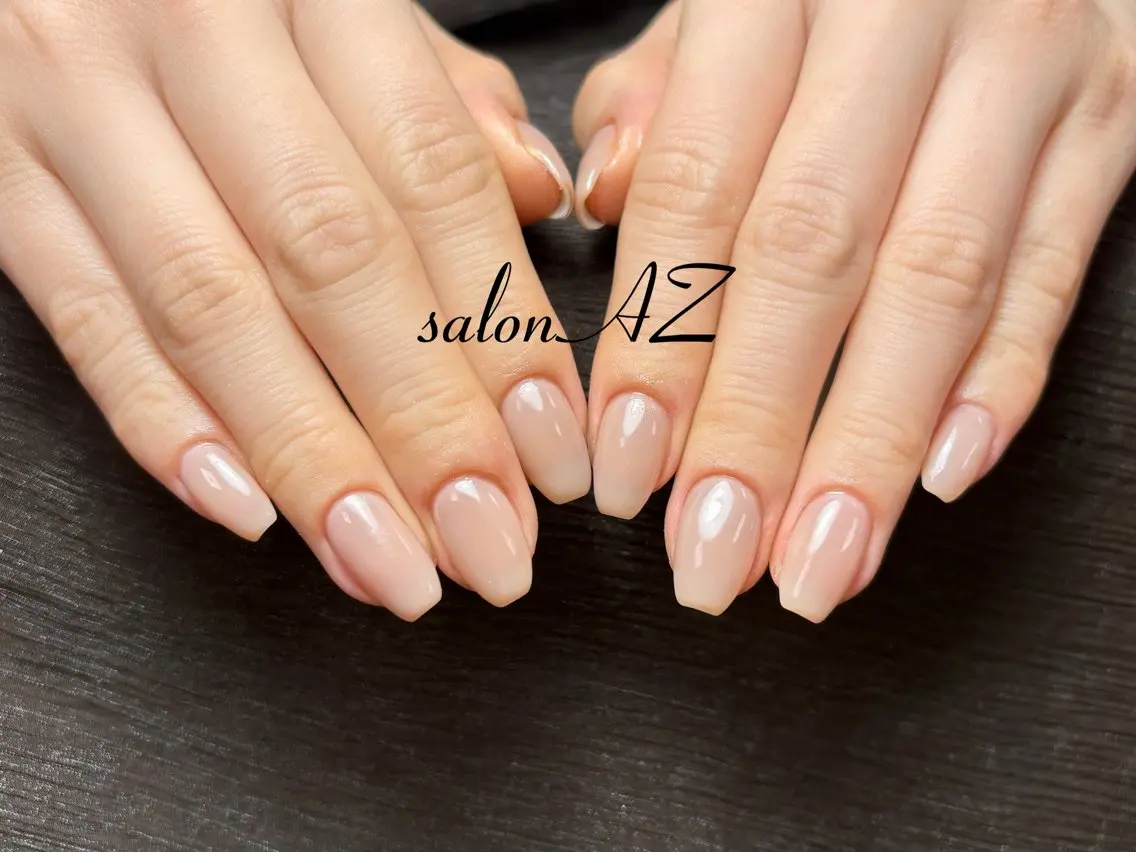 ネイル 長さ出し フットネイル フレンチネイル マグネットネイル ニュアンスネイル ハンドネイル salon AZのネイルデザイン