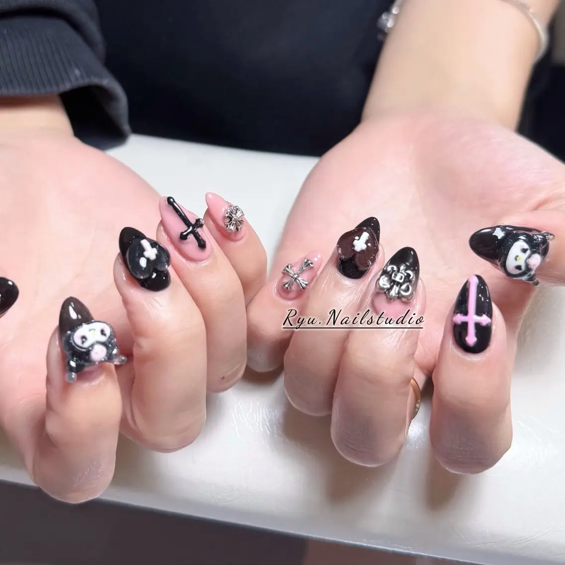 ネイル アートネイル ジェルネイル ニュアンスネイル シンプルネイル ネイルチップ Ryu nail studioのネイルデザイン