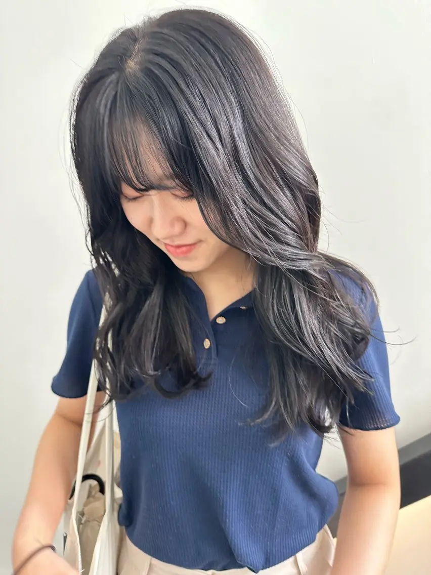 ロング ヘアカラー 韓国ヘアメンズ・レデ ィース特化ミクのヘアスタイル