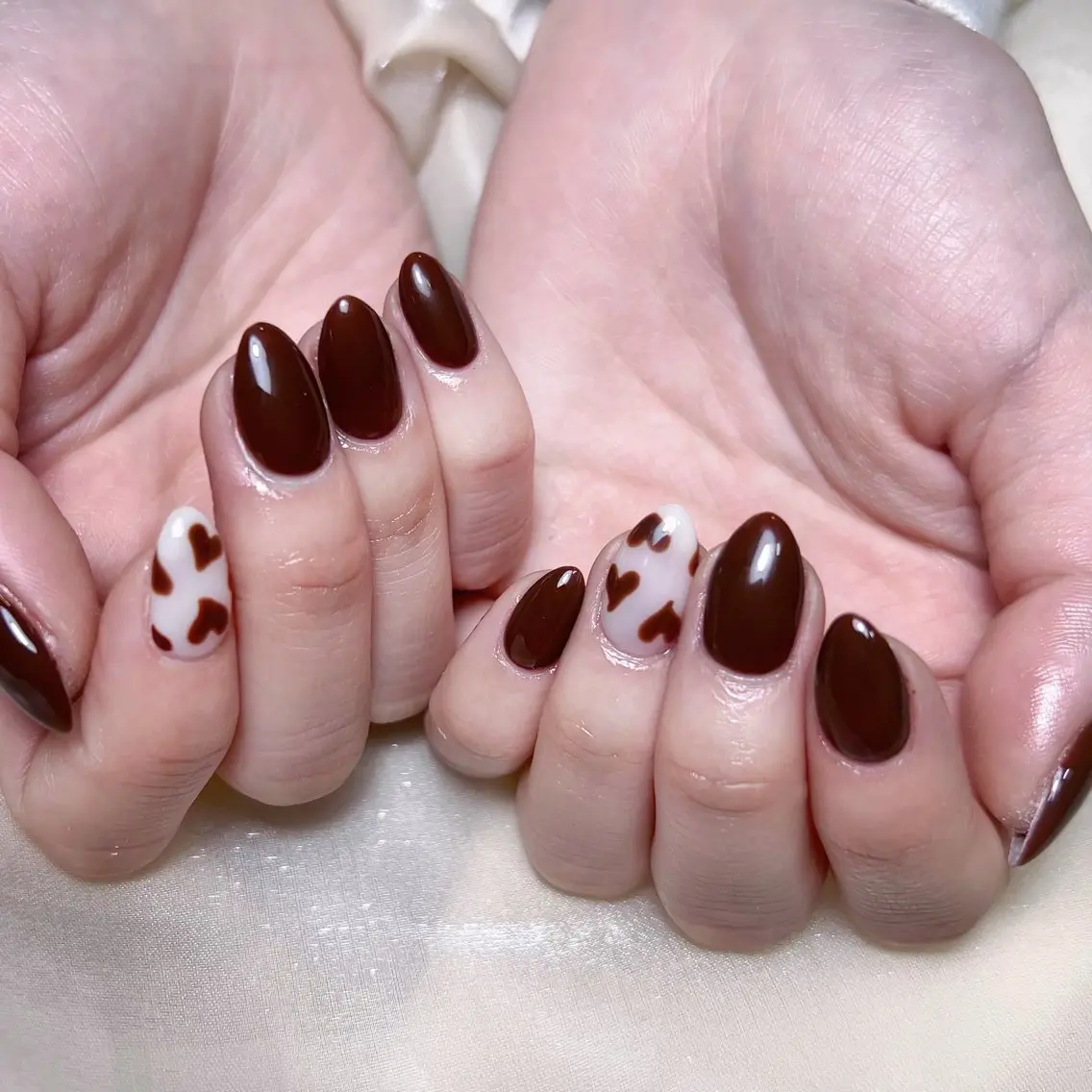 メンズ ネイル メンズ韓国風 アートネイル オーロラネイル ガーリー キラキラネイル ハンドネイル Nail salon 木にいるのネイルデザイン