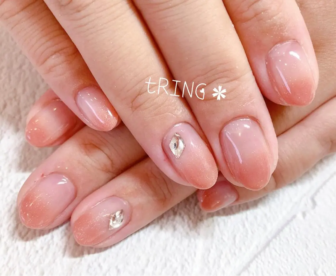 ネイル ハンドネイル tRING* しいの木台のネイルデザイン