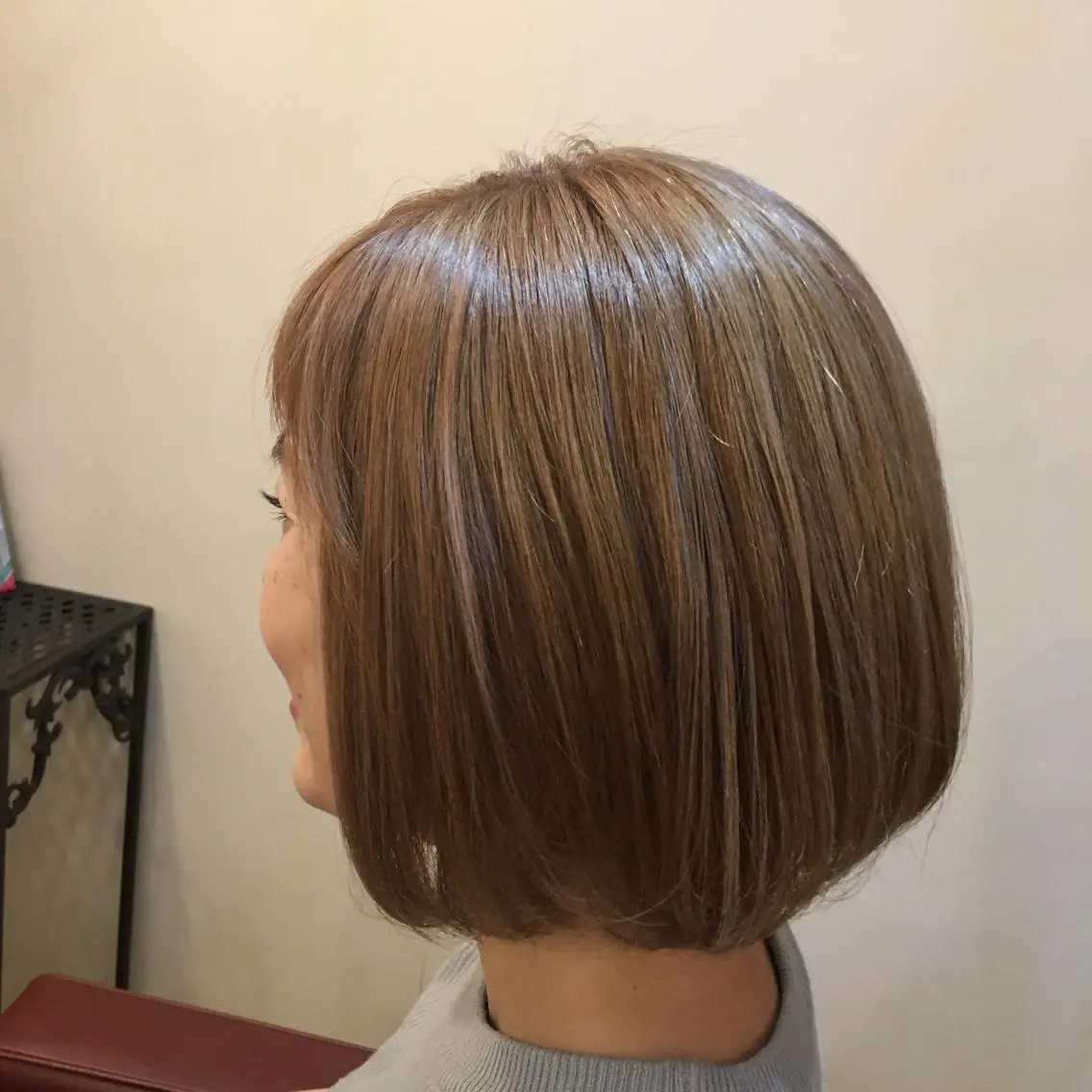 ミディアム カラー カット ヘアカラー トリートメント plaatje 義見のヘアスタイル