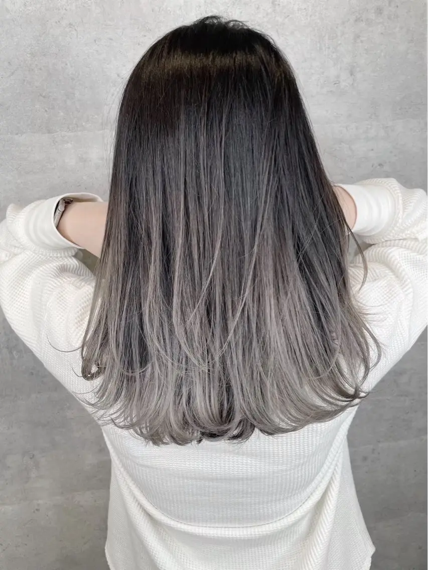 セミロング カット ヘアカラー トリートメント BUCKS【天王寺】 バックス【駅30秒】のヘアスタイル
