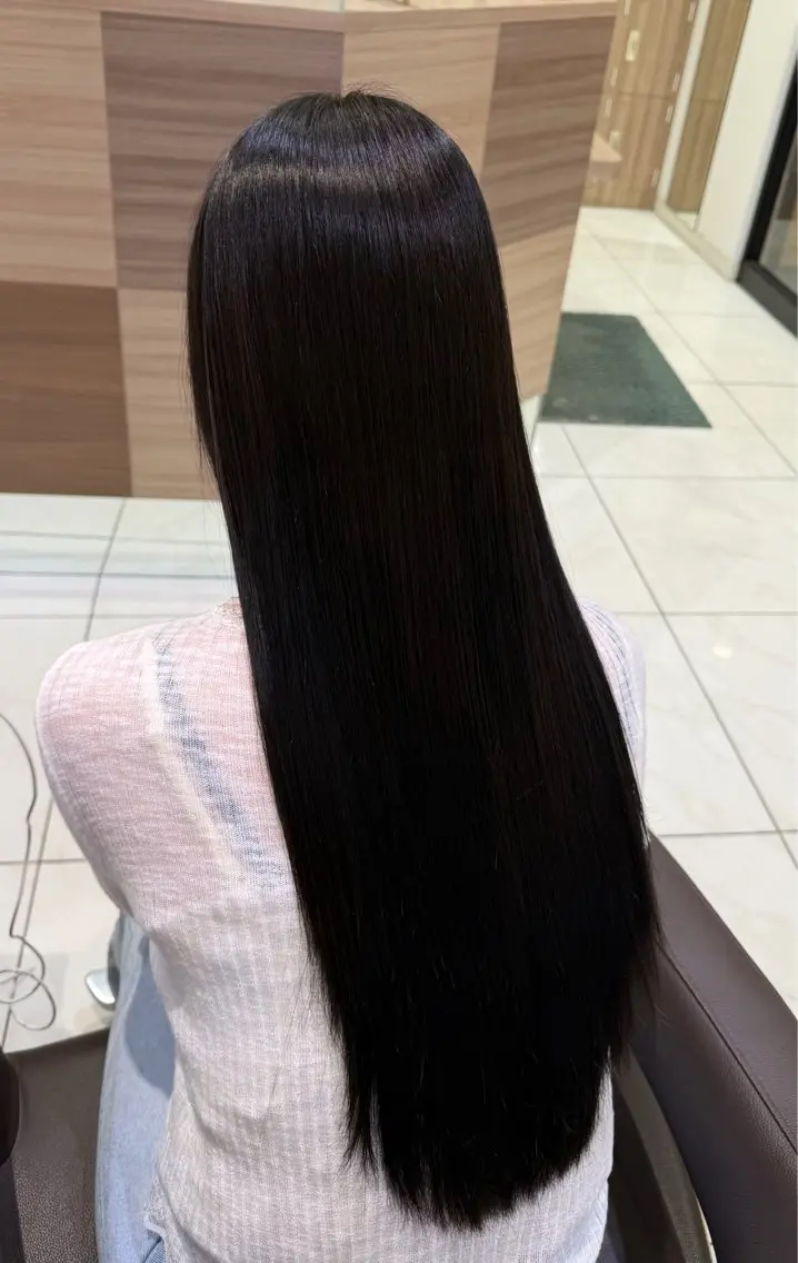 カラー 結菜🎀 暖色系カラー❤️💍のヘアスタイル